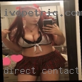 Direct contact horny women